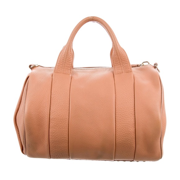 Alexander Wang Rocco duffel bag, peach pebbled leather - Picture 3 of 5